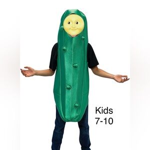 Kids' Green Pickle Costume